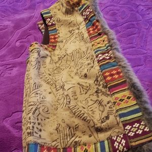 Chico's vest. multi colors